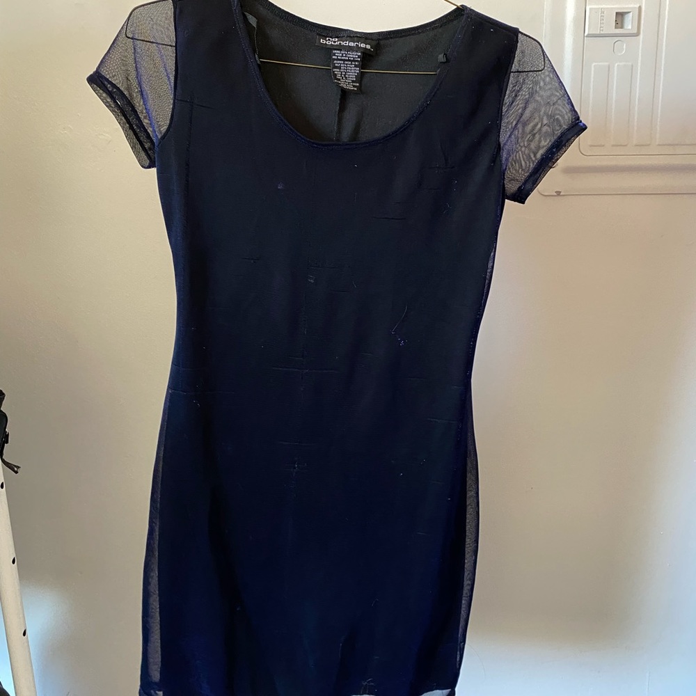 Y2K mesh dress